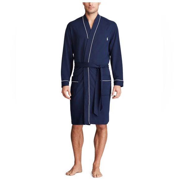 POLO RALPH LAUREN
Mini Terry Kimono Robe navy blue new with tags $85 New with tg - Picture 2 of 15